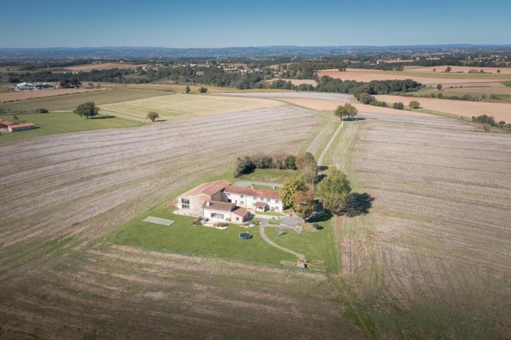 Gîte de groupe La Barrière Bellegarde-Marsal Exterior photo